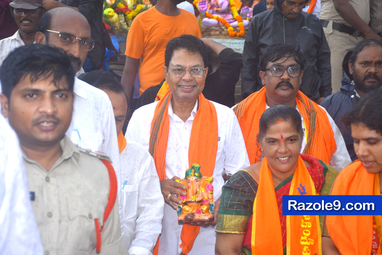 Razole Taluka Ganesh Nimajjanam